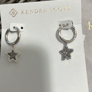 Kendra Scott Mini Star Hoop Earrings